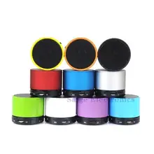 Портативный мини S10 Динамик металла Сталь Беспроводной звуковой ящик Поддержка TF карты