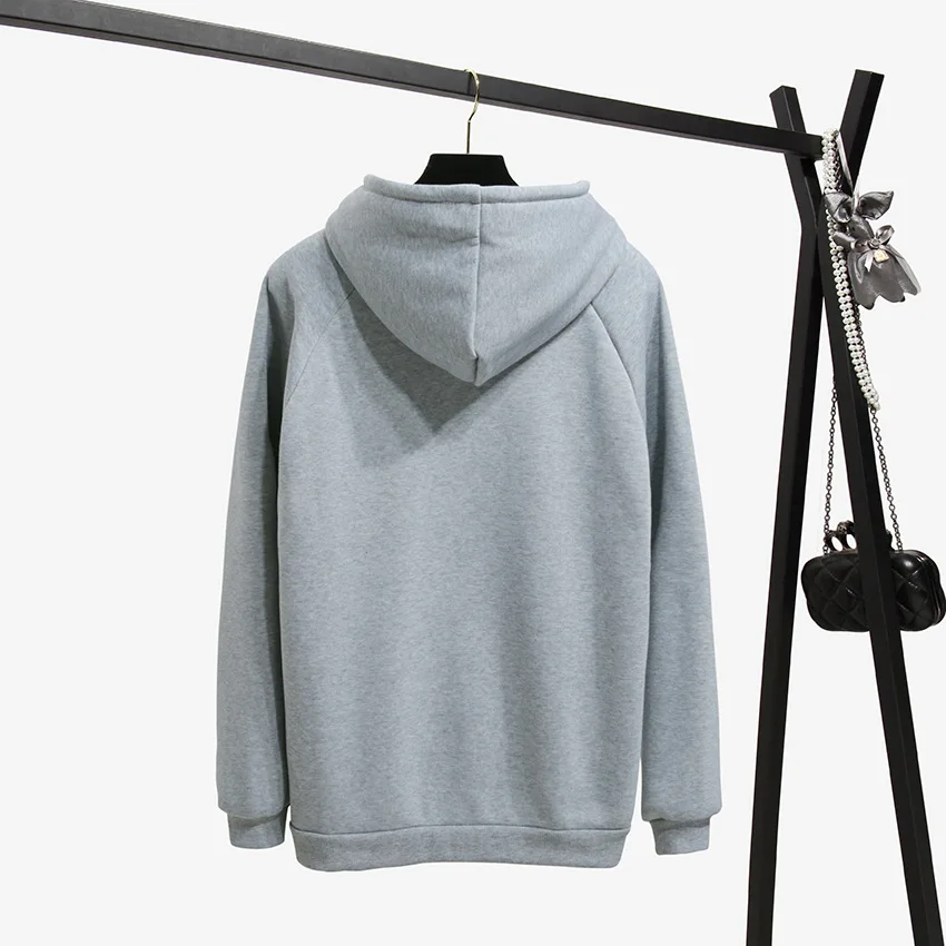 Autumn And Winter Yellow Long Sleeve Hooded Casual Hoodie 2018 New Fashion Pure Color Loose Top Women's Sweatshirt Coat Autumn And Winter Yellow Long Sleeve Hooded Casual Hoodie 2018 New Fashion Pure Color Loose Top Women's Sweatshirt Coat