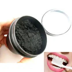 Отбеливание зубов порошок активированного угля отбеливание зубов бамбуковый уголь чистки зубов Уход за полостью рта для леди HB88