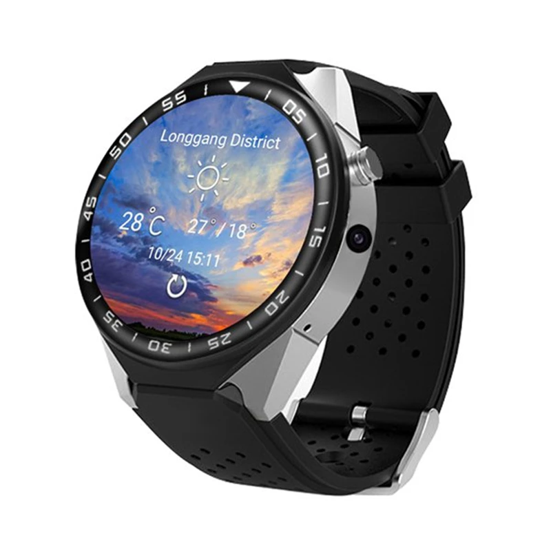 

ZGPAX S99C Smart Watch Android 5.1 OS 1GB Ram 16GB Rom 5.0 MP MTK6580 Quad Core 3G GPS Wristwatch 1.39 inch Heart Rate Pedometer