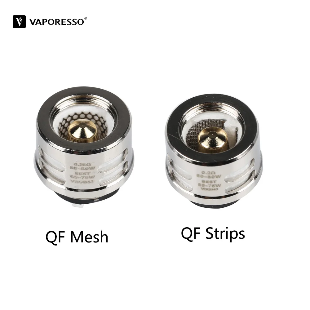 Оригинальный комплект из 3 предметов спираль Vaporesso QF сетки полоски 0.2ohm 0.15ohm | Отзывы и видеообзор