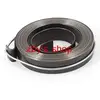 Dark Gray Metal Drill Press Quill Feed Return Coil Spring 10mm Width 0.8mm Thickness 54mm OD 60mm OD with Hook 1