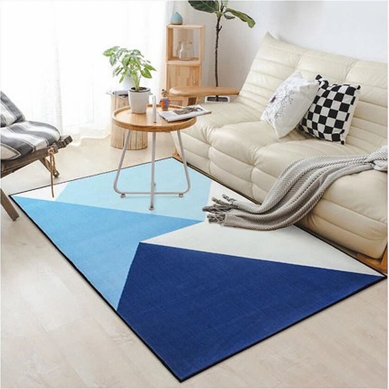 Простой Дизайн мягкой нейлоновой Нежные Большие ковры для Гостиная Спальня ковер домой ковер пол коврики мода дверной коврик ковер