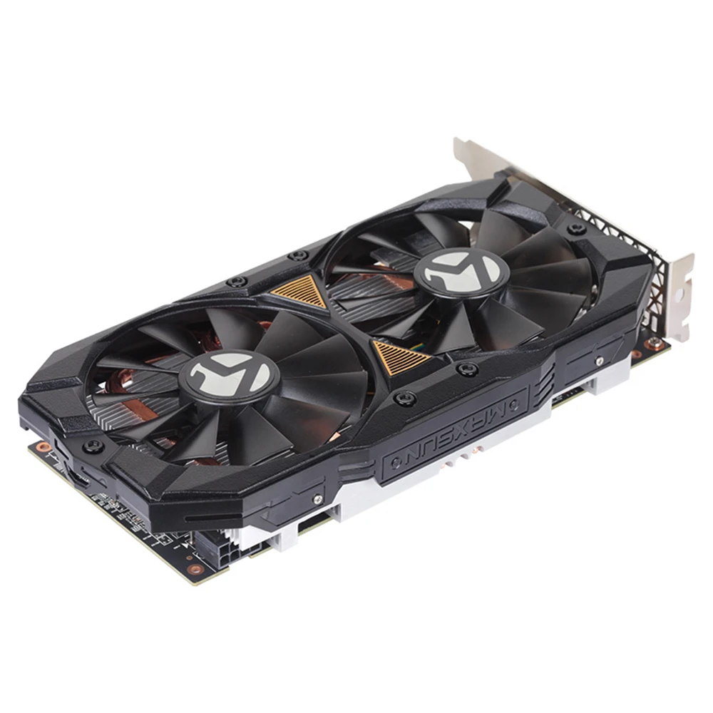 Видеокарта MAXSUN rx 580 2048SP Big Mac Plus 4G AMD 256bit GDDR5 7000 МГц 1168 1284 HDMI + DP DVI RX580 видеокарта для