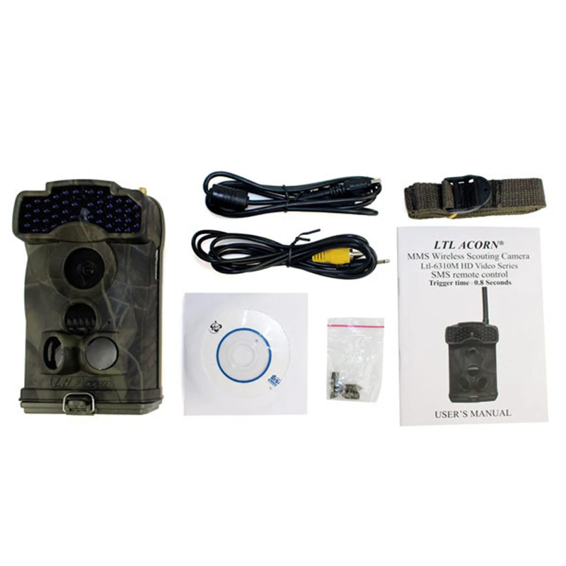 Litu желудь 6310WMC охотничья камера фото ловушки широкий угол 12MP HD Дикая 940NM ИК Трейл