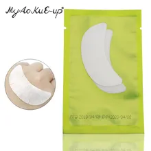 Инструменты для макияжа нашивки в виде глаз для наращивания ресниц 50 пар под накладки для ресниц прививочные наклейки для ресниц