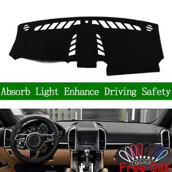 

For Porsche cayenne 2011 2012 2013-2016 Dashboard Cover Sun Shade Non-slip Dash Mat Pad Carpet Car Stickers Interior Accessories