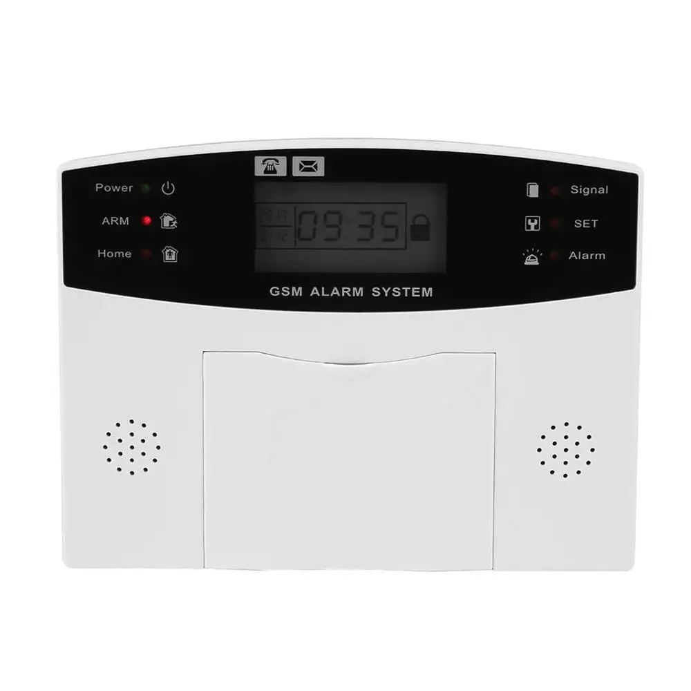 

Universal Home Safety System Device Professional 315MHz/433MHz GSM LCD Speech Household Alarm System