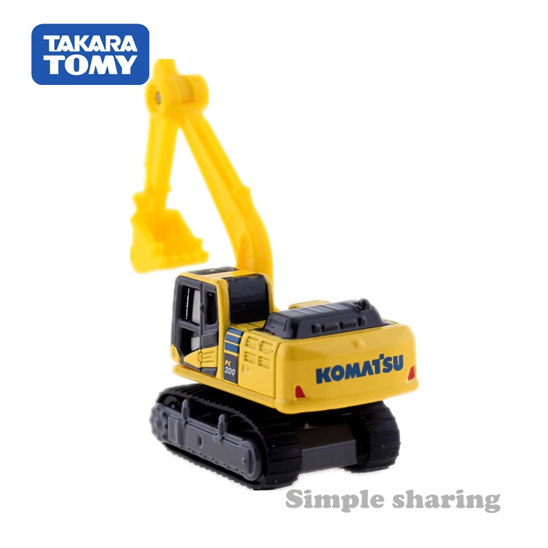 Takara Tomy Tomica мир Komatsu экскаватор PC200-10 строительная техника № 9 alien литья под давлением модели автомобиля игрушки Поп Детские игрушки для детей