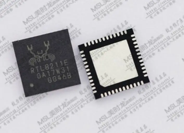 

RTL8211E QFN48 Series 3.3 V Integrated 10/100/1000 Gigabit Ethernet Transceiver RTL8211E-VB-CG