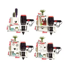 Ванная пластик доска Водонепроницаемый стойка для ванной комнаты стойки фен Туалет туалетные принадлежности Водонепроницаемый перфорация шкафчик для хранения документов