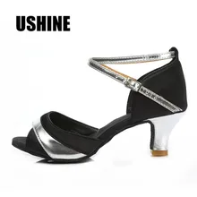 Обувь для латинских танцев на каблуке 7 см/5 см Женская обувь Zapatos Salsa Mujer Zapatos De Baile Latino Mujer 806 г