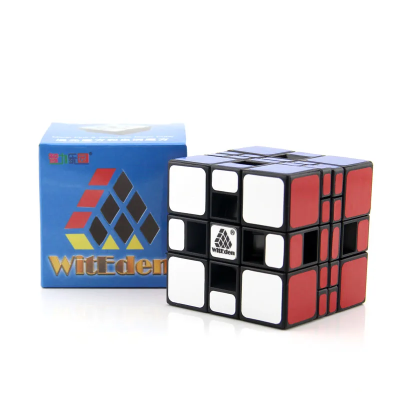 Brinquedos para o Menino Witeden Wormhole Cubo Mágico 334 Velocidade Profissional Neo Quebra-cabeça Kostka Antistress v3 3x3x4 13 Brinquedos e hobbies