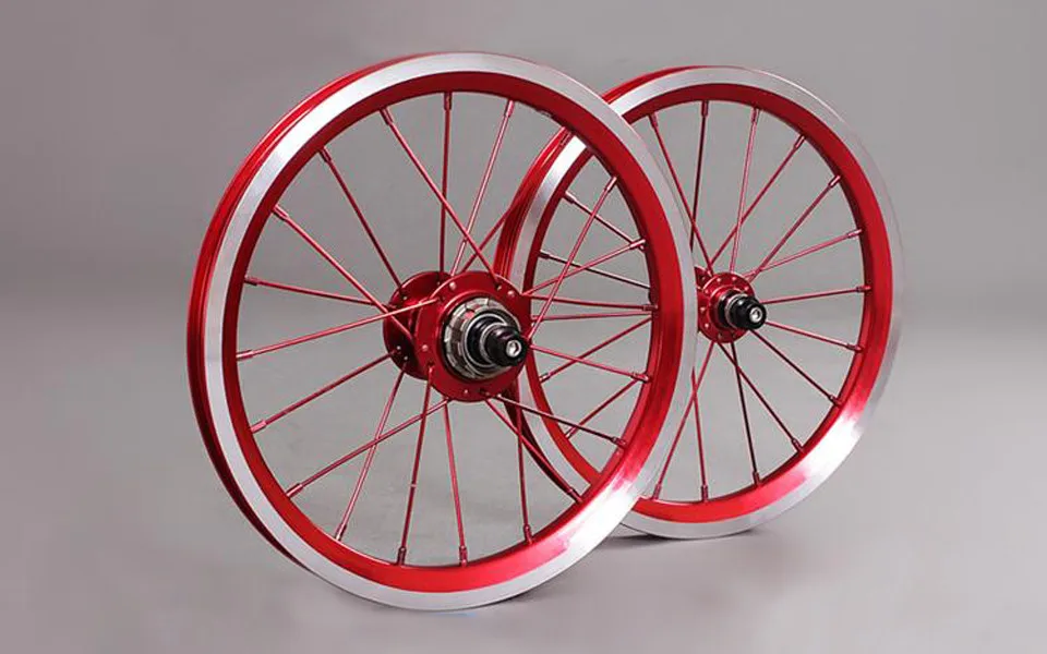 Высокое качество 14 дюймов 412 складной велосипед Алюминий сплав ободного тормоза колеса 3-Скорость