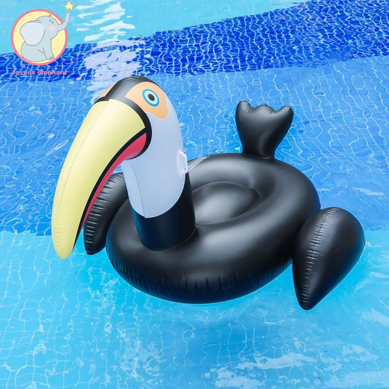 

Giant Floats Flamingo Swimming Ring Inflatable Toucan Pool Float For Kid & Adult Water Toy Water Mattress Holiday Pool Party