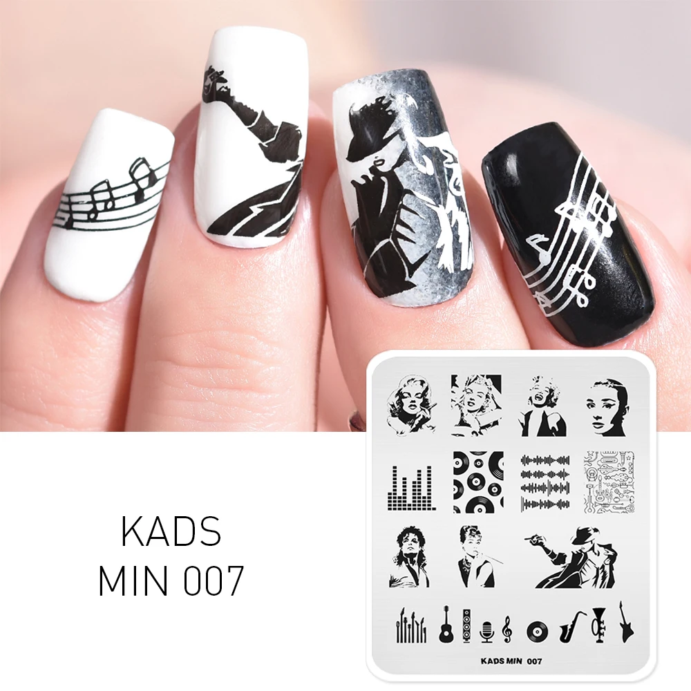 AriesLibra Nail Art Template Beauty Pattern DIY Print Stamping Plates ...
