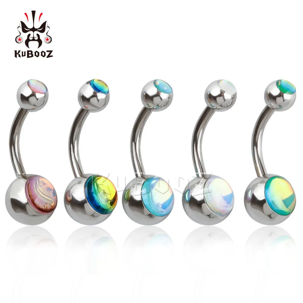 Wholesale Navel Piercing Belly Button Ring Ball Sexy Body Jewelry Stainless Steel 50PCS