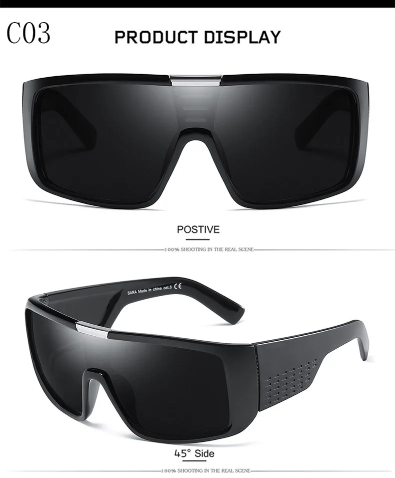 Новинка, брендовые дизайнерские солнцезащитные очки Dragon Domo для мужчин, спортивные солнцезащитные очки, большие размеры, оправа, покрытие, стекло с коробкой