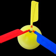 100 шт воздушный шар вертолет/воздушный шар игрушка/Детская игрушка/самокомбинированный воздушный шар вертолет