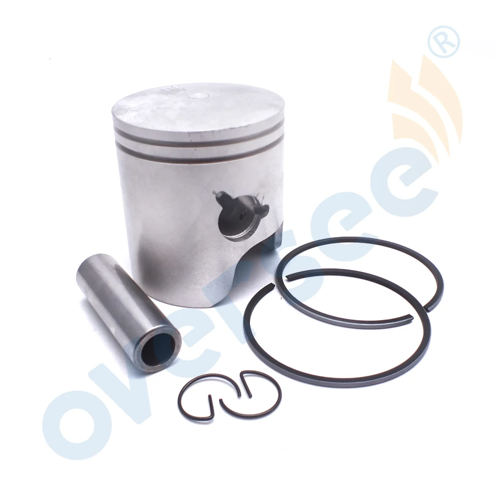 6h41163109 3cyl Piston Kit Std With Rings Replace For Yamaha Outboard