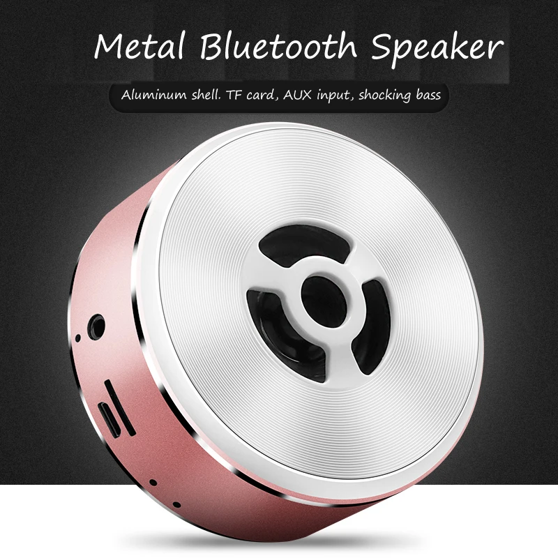 Металлический громкоговоритель Boombox для мобильного телефона портативная bluetooth
