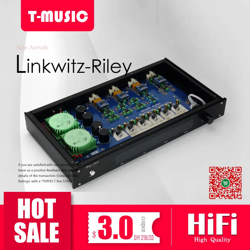 3 способа Linkwitz Riley 24 дБ/Oct активный кроссовер Электрический разделитель