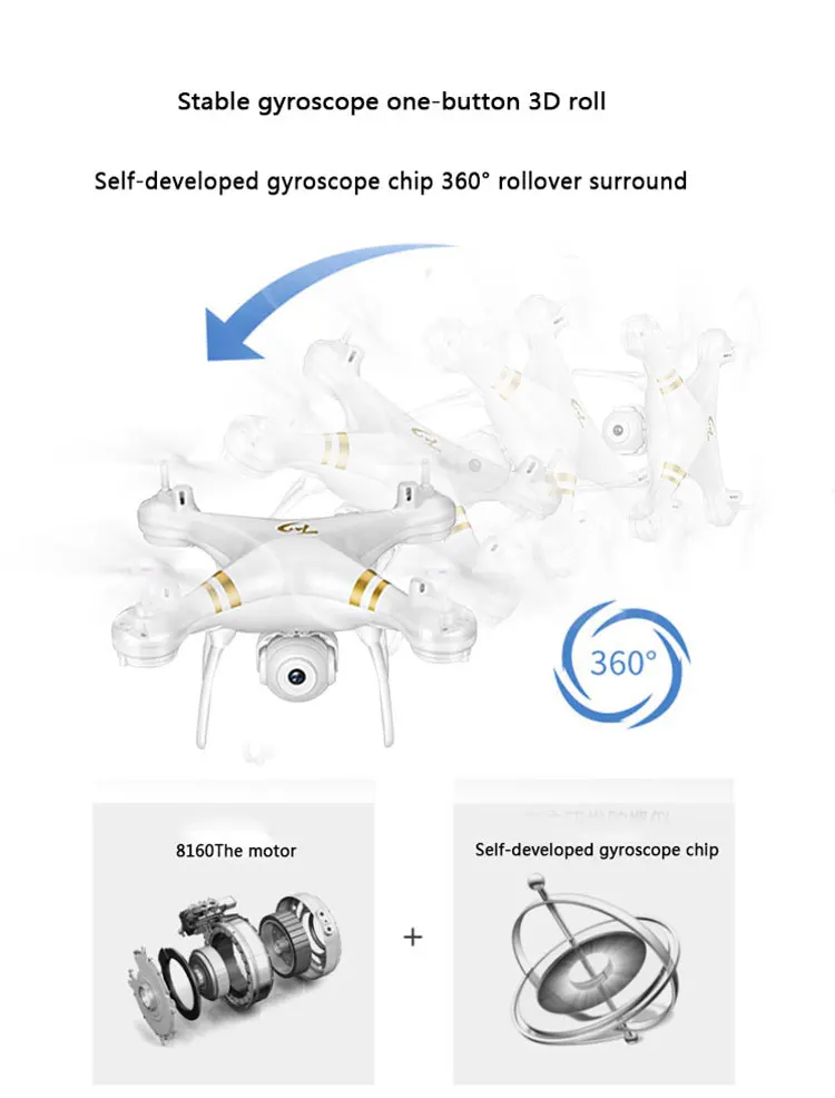 Дрона с дистанционным управлением пульт дистанционного управления quad Дрон TXD-8S с камерой 2,4 г 6 осях, с пультом дистанционного управления, вертолет с веб-камерой HD Регулируемый best