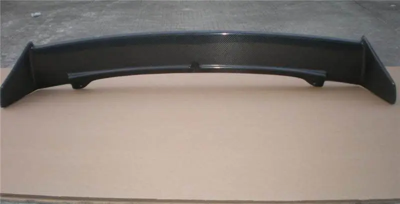Подходит для 2013 Honda Fit GE8 USDM ложка модифицированное углеродное волокно заднее крыло с задним спойлером крыло