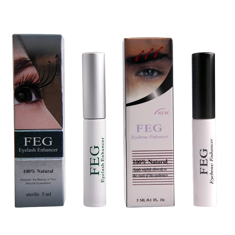 

Free Shipping 100% original feg eyelash enhancer 7 Days Grow 2-3 mm eyelashes, face care,eyelash serum Waterproof Mascara