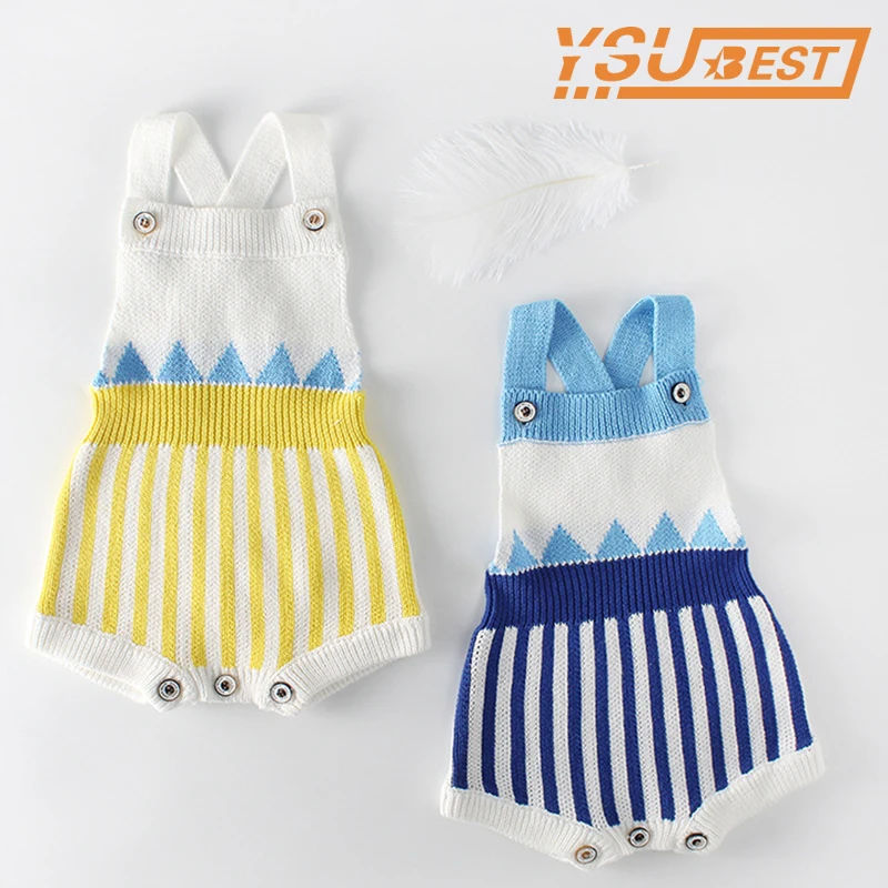 

Baby Girls Knitting Romper Clothes Newborn Baby Girl Clothes Fashion Knitted Baby Romper Overalls Autumn Bubble Sweater Boys