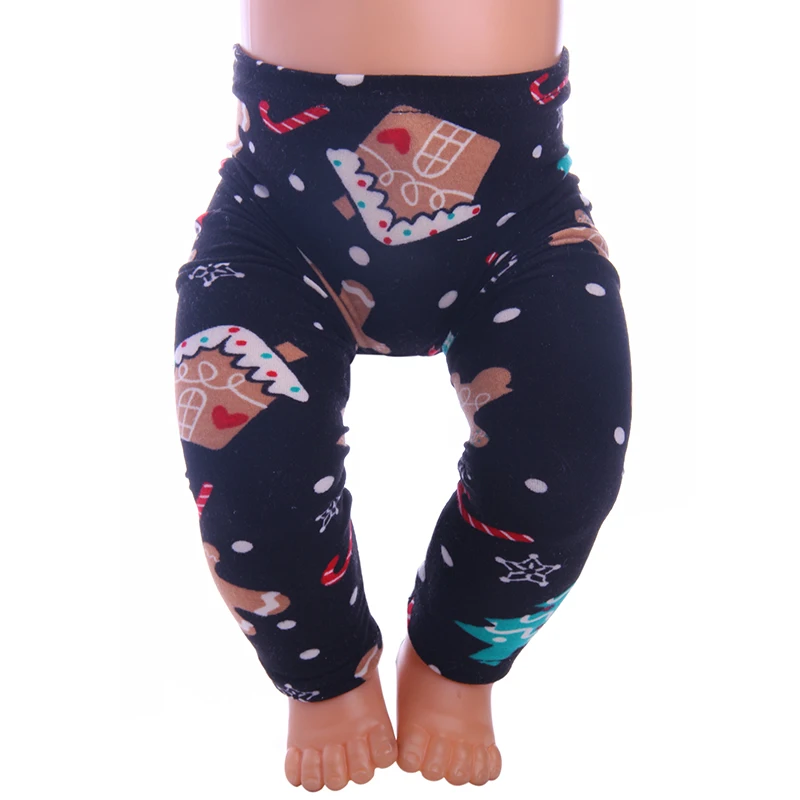 

Christmas Leggings for 43cm 18" Doll Doll, Children the best Christmas gift
