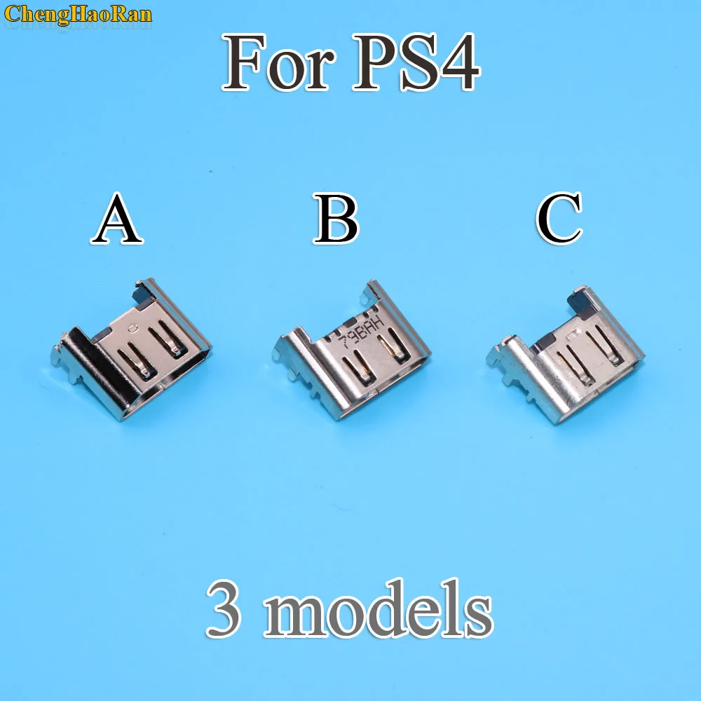 

ChengHaoRan 1pcs HDMI Port Socket Interface Connector slot for Playstation 4 for PS4 3 models choose repair part replacement