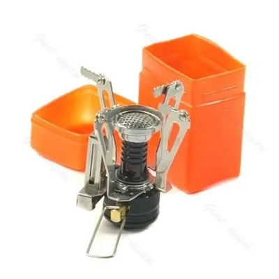 

Portable Foldable Hiking Portable Stove Piezo Ignition Camping Stoves