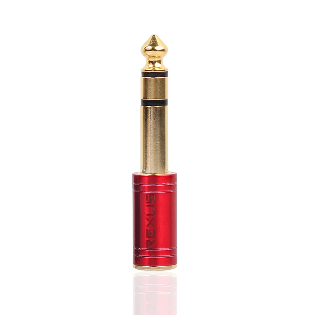 

Top Deals REXLIS New 6.35 Revolution 3.5 Female Stereo Headphone Adapter