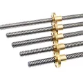 Ochoos Lead Screw T8 150mm Linear Guide 3D Printers Parts helical Pitch 2mm 4mm 8mm 10mm 12mm Trapezoidal Screws with nut Color: helical Pitch 1mm Ochoos Lead Screw T8 150mm Linear Guide 3D Printers Parts helical Pitch 2mm 4mm 8mm 10mm 12mm Trapezoidal Screws with nut Color: helical Pitch 1mm