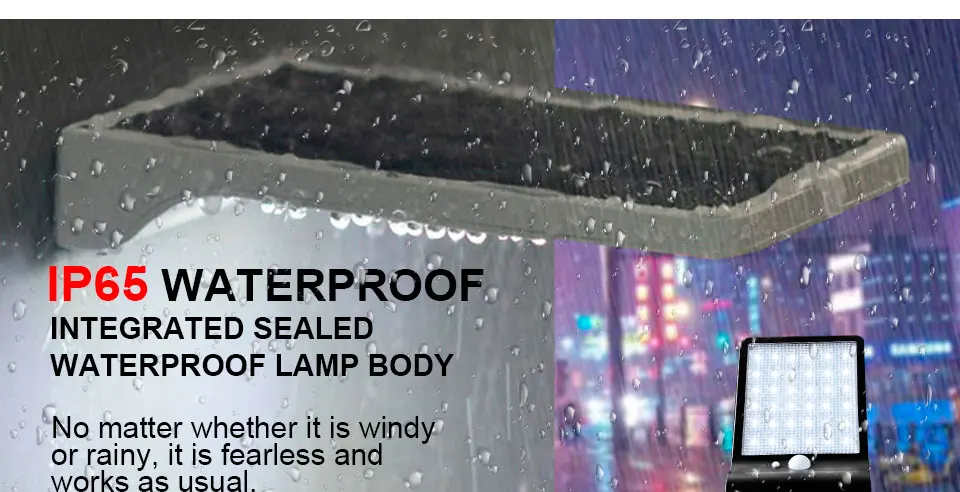 LED Solar Light Outdoor Motion Sensor 36 LEDs IP65 WhiteBlack Solar Wall Lamp for Garden Street Light With Mounting Pole Or Not (6)