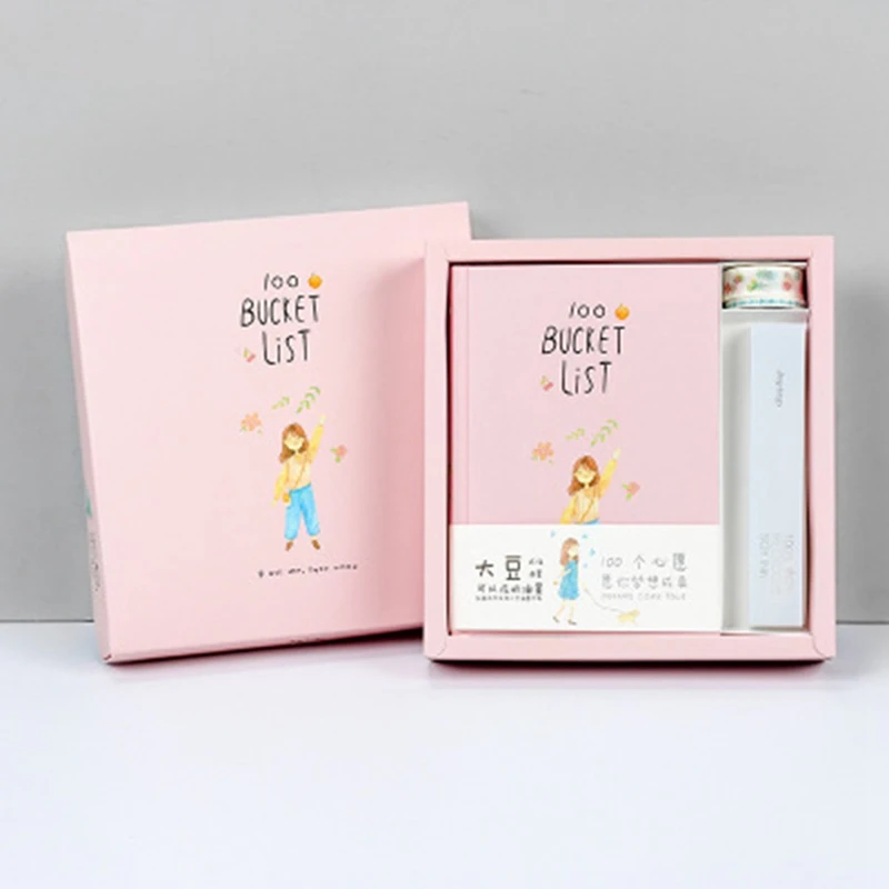 

A5 Kawaii Hardcover Notebook Stationery Planner Cute School Diary For Student Gift School