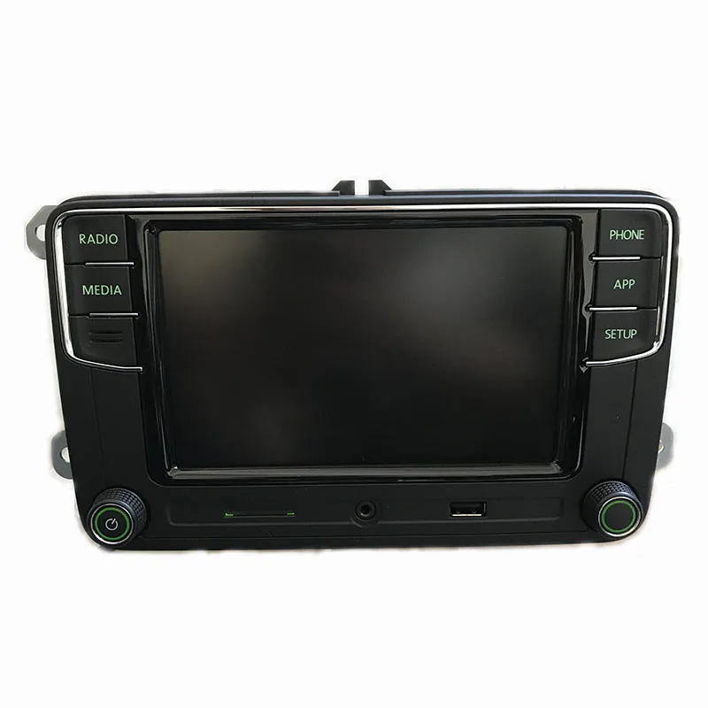 Зеленая подсветка на английском языке 187B RCD330 Plus CarPlay Radio MIB 6 5 для Octavia A5 Для fabia 6RD 035