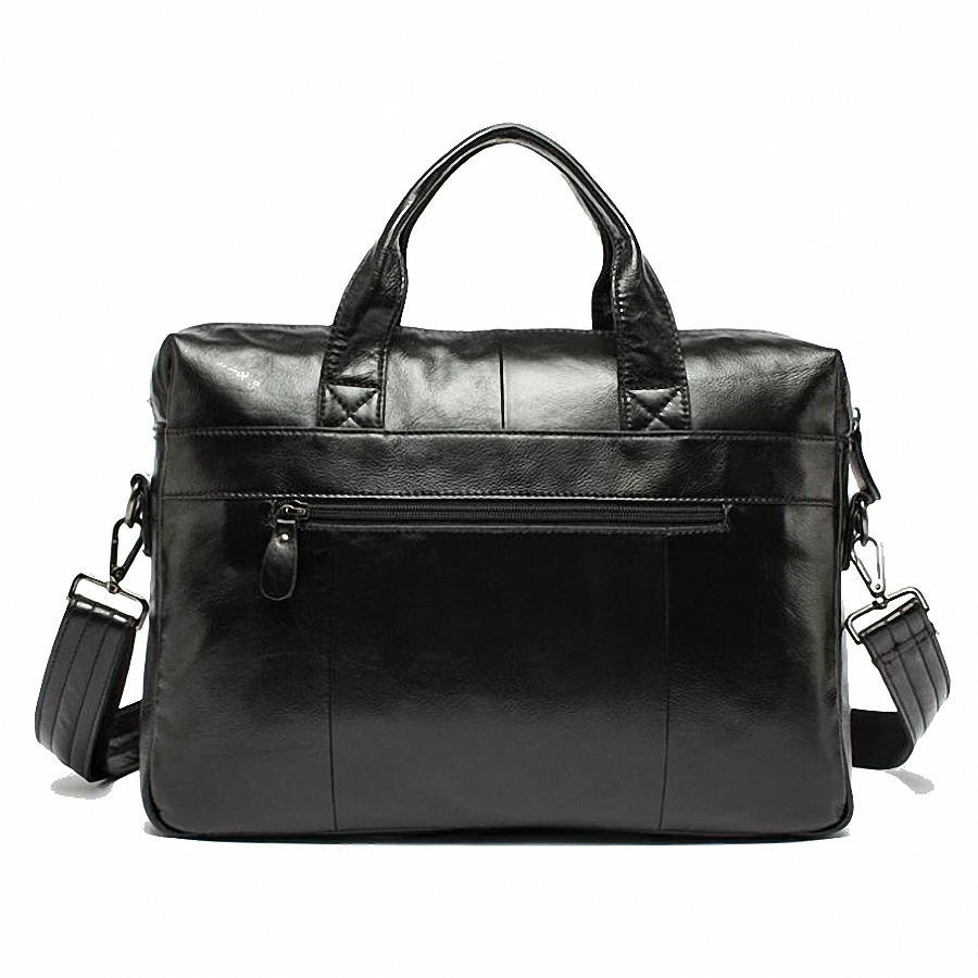 خمر مصمم الرجال حقيقية الجلود حقيبة حقيبة للذكور crossbody 14 بوصة محمول حقيبة رجل الأعمال الكتف حقيبة LI-2151