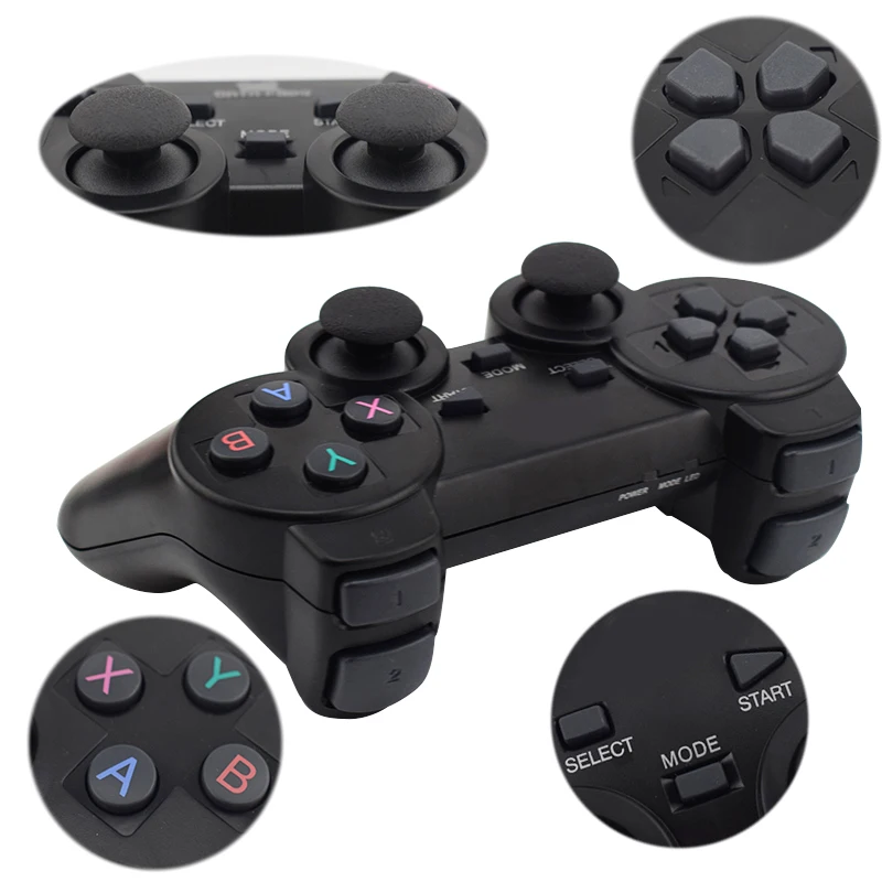 2019 New 2.4G Wireless Gamepad For Android Phone/PC/PS3/TV Box Joystick Game Controller For Xiaomi Smart TV for PS3 games 2019 New 2.4G Wireless Gamepad For Android Phone/PC/PS3/TV Box Joystick Game Controller For Xiaomi Smart TV for PS3 games