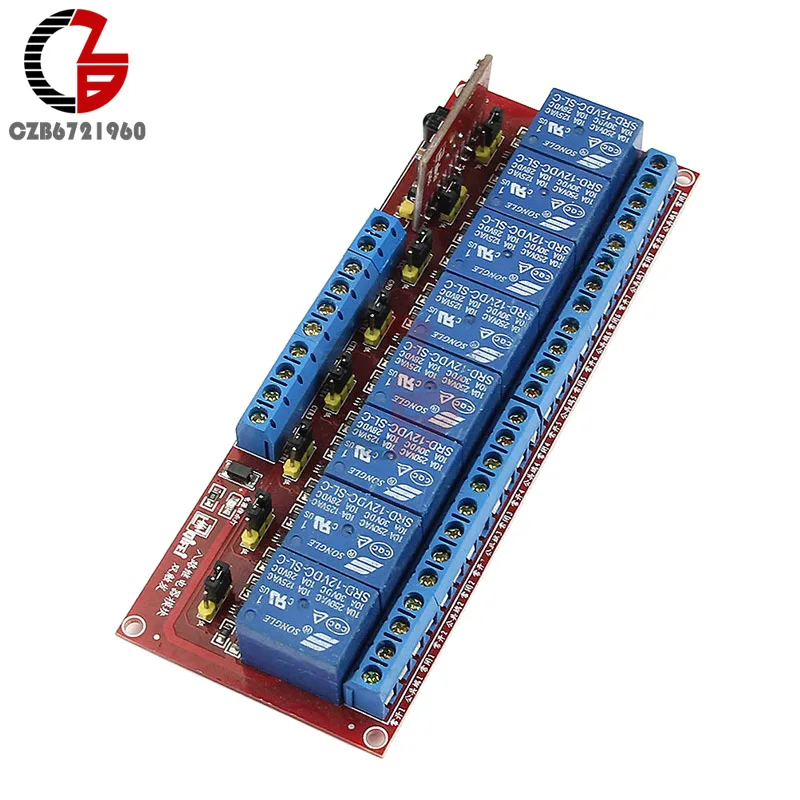 multi function dual trigger two way driver bidirecional modulo ic dc 12v 8 canais 03