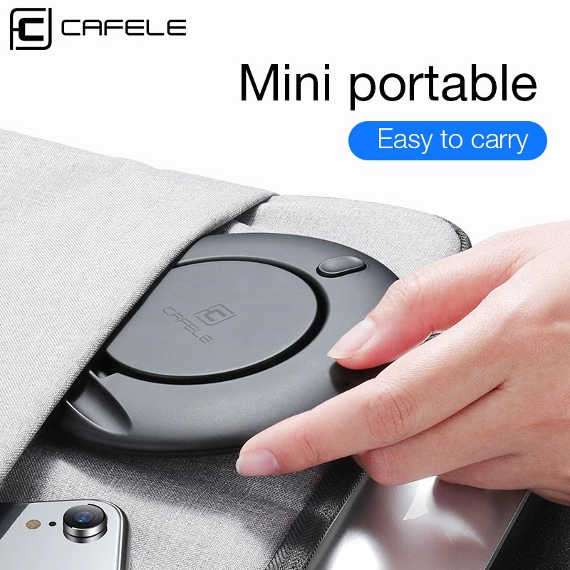 Cafele QC3.0 Беспроводной Зарядное устройство 10 Вт Qi Быстрая Зарядка телефона для iPhone 8