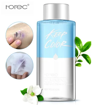 

ROREC Green Tea Essence Moisturizing Gentle Makeup Remover Cleansing Water Makeup Remover Eyes Lips Natural Skin Care