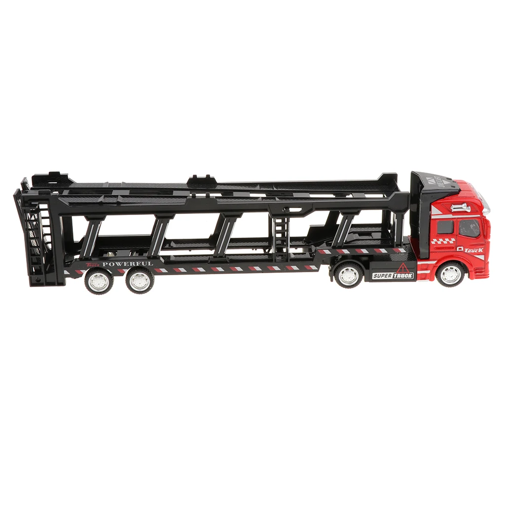 1:50 Die-Cast Toy Friction Powered Metal Transport Car Carrier Truck Toy for Boys and Girls