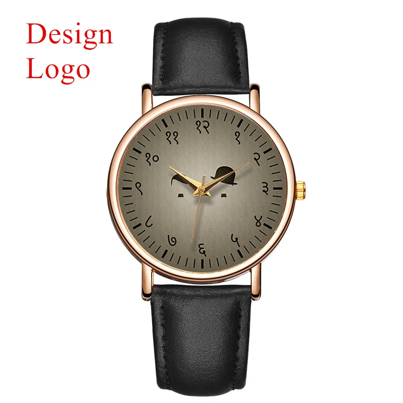 B 9135 MOQ 50pcs Design Your Own Watch Brand Logos Personal Custom