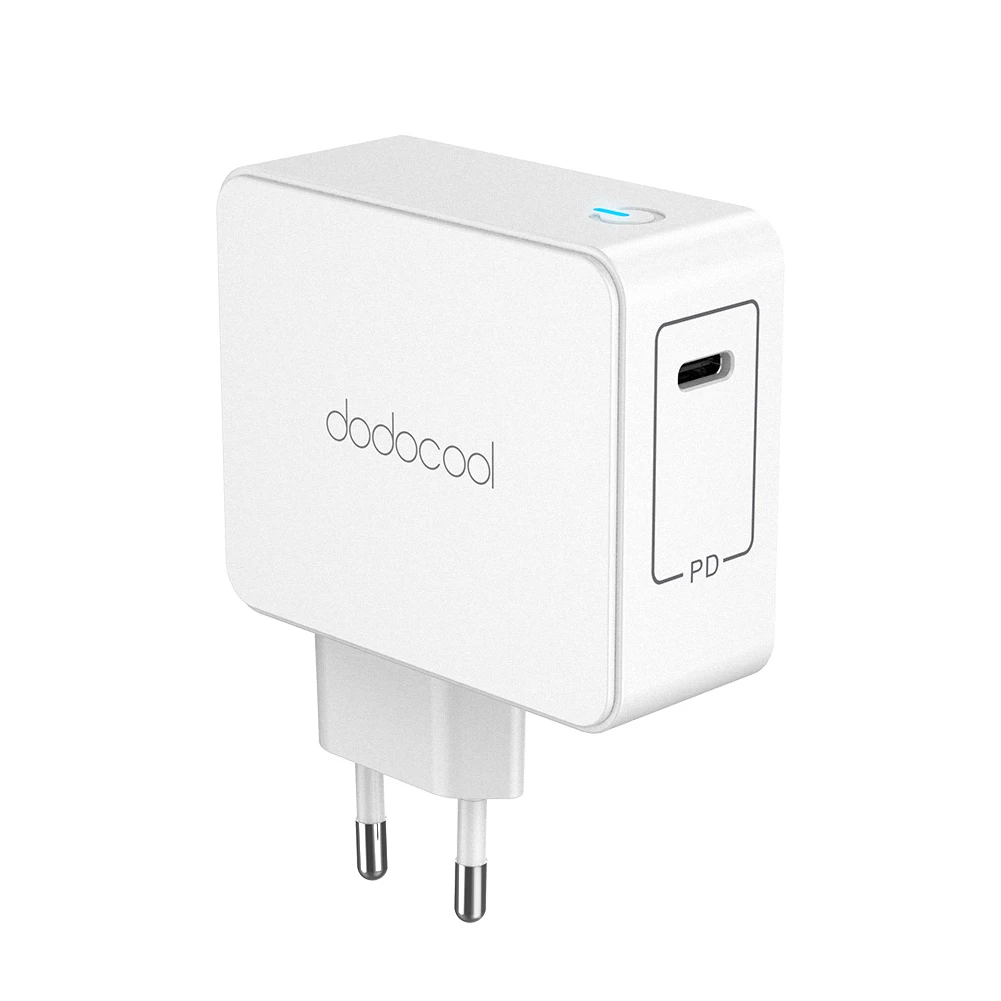 Dodocool 45 Вт usb type-C настенное зарядное устройство адаптер питания с питанием для Apple MacBook/iPhone X/ iPad Pro USB-C PD зарядное устройство