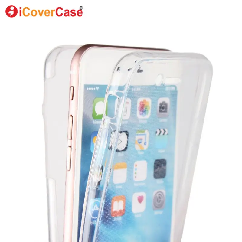 

Silicone Soft TPU 360 Degree Case For Apple iPhone 7 8 Plus X 8plus 7P IphoneX Full Cover Cases All Protector Safe Silicon Funda