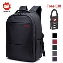 2017 tigernu einzigartige wasserdichte nylon männer rucksack 17 zoll rucksack fit 15,6 “laptop notebook frauen rucksack schultasche