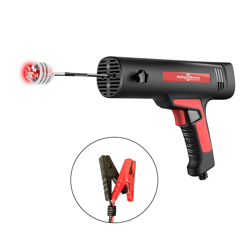Professional Handheld Induction Heater Quick Release Rusty Screw and Nut Machine Flameless Heating Bolt Remover Repair Tool - Цвет: 12V