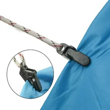 10 pièces pince de point de traction de tente en plein air camping tente pince crocodile crochet de point de traction boucle pour la tente crocodile Clip accessoire de tente